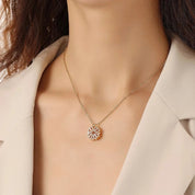 Convertible Heart & Clover Necklace