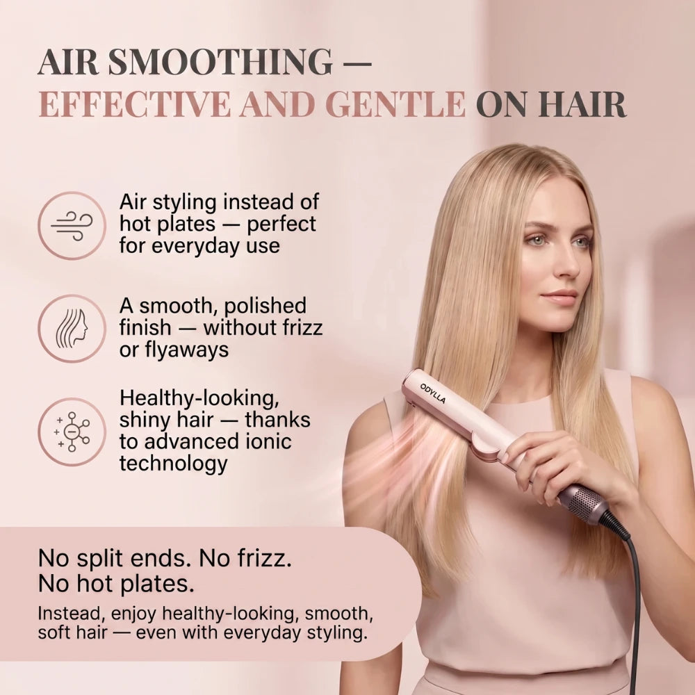 ODYLLA® AIRSTRAIGHT 2-IN-1 | WET-TO-DRY STRAIGHTENER