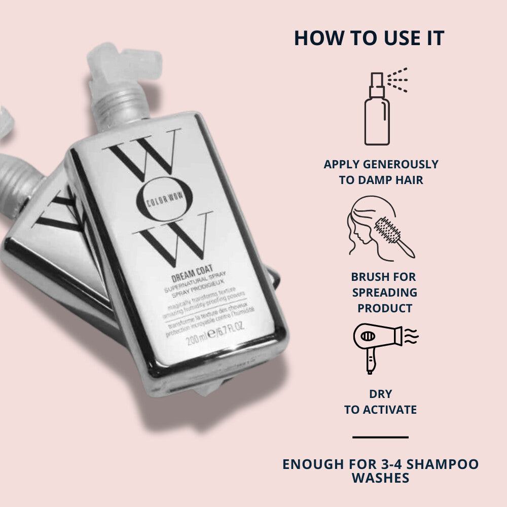 WOW SPRAY - HEAT PROTECTIVE AND ANTI-FRIZZ TREATMENT